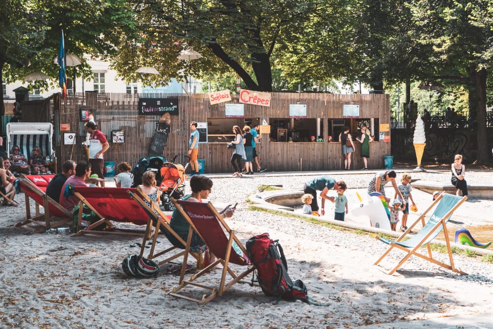 Featured image for article: Tomorrow, the Kulturstrand on the Isar Returns for the Summer! Here's What You Need to Know