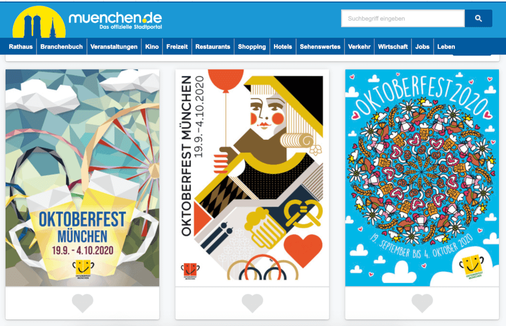 Featured image for article: Vote for the Official Oktoberfest 2020 Poster & Win 2 Spots in the Schottenhammel Tent for Opening Day!