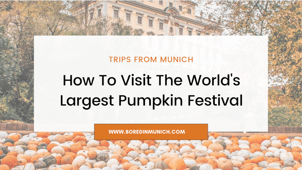 Featured image for article: Visit The World's Largest Pumpkin Festival From Munich!