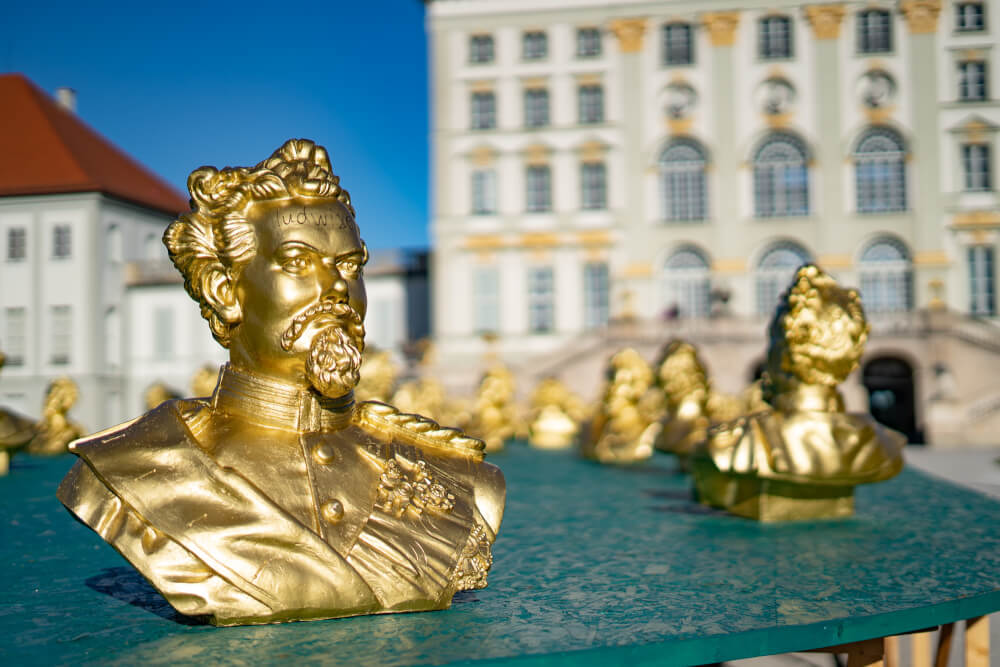 These 100 Golden Busts of Ludwig II Are Being Sold Tomorrow. Here's How You Can Get One