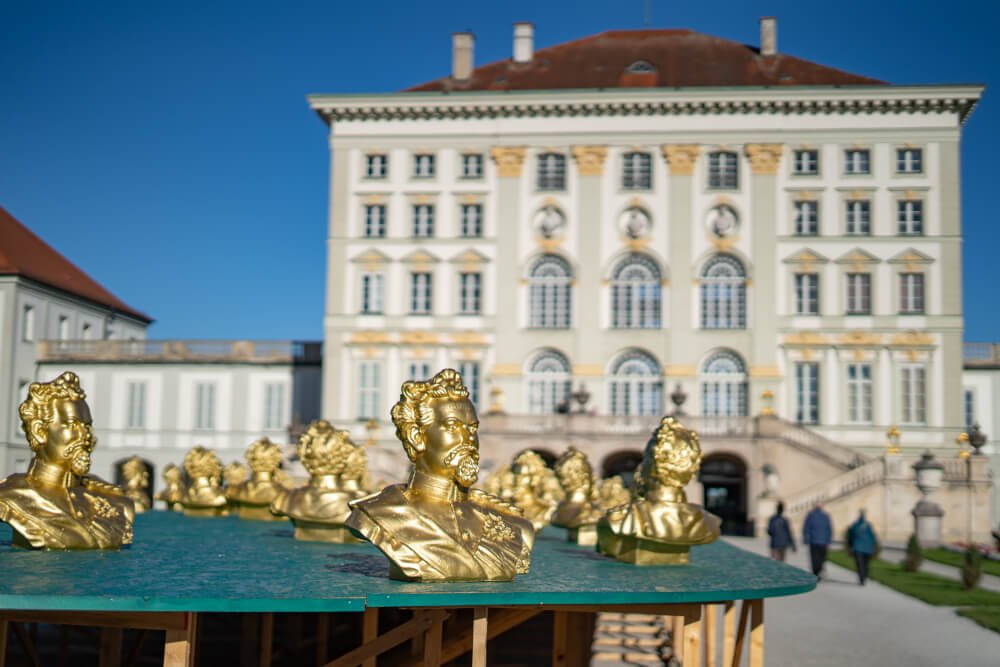 These 100 Golden Busts of Ludwig II Are Being Sold Tomorrow. Here's How You Can Get One