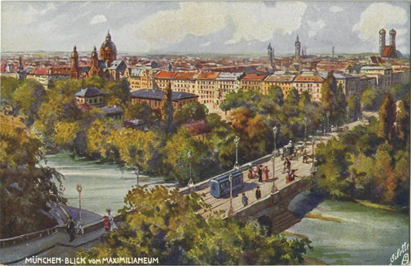 9 Vintage Postcards of Munich That Show How Little The City Has Changed