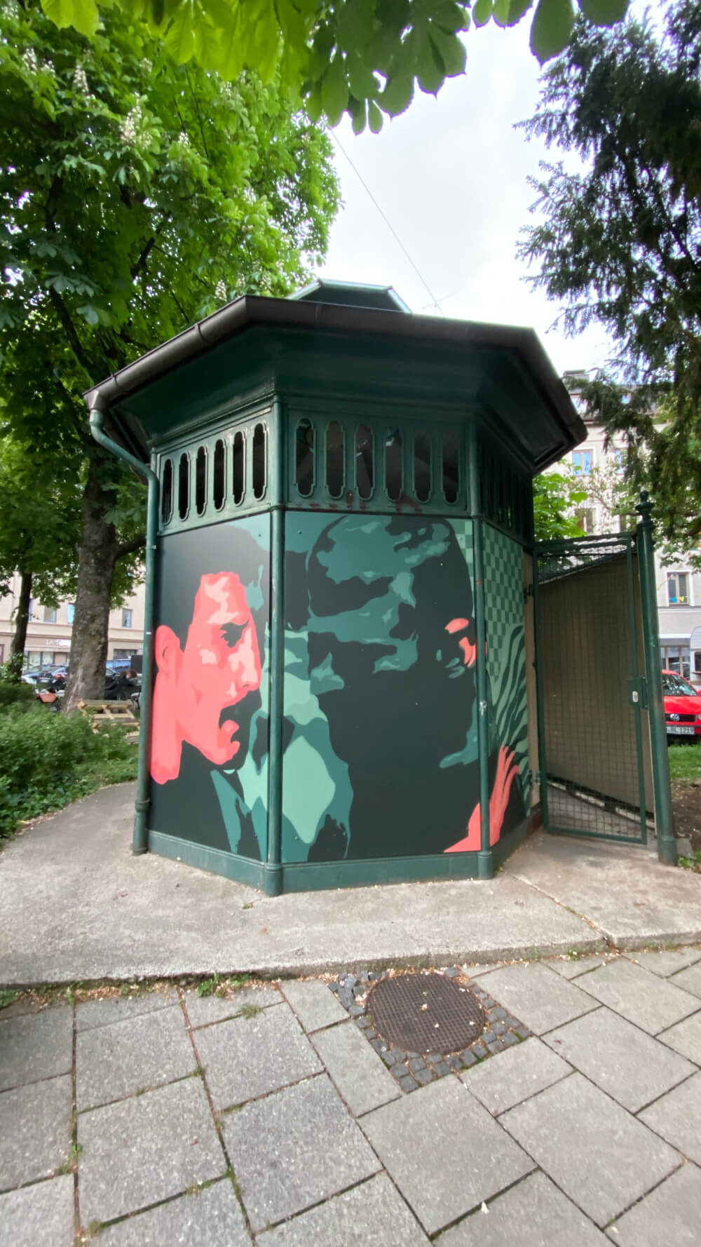 The Pissoir: Munich's Hidden Toilet Tribute to Famous Residents of the Glockenbachviertel