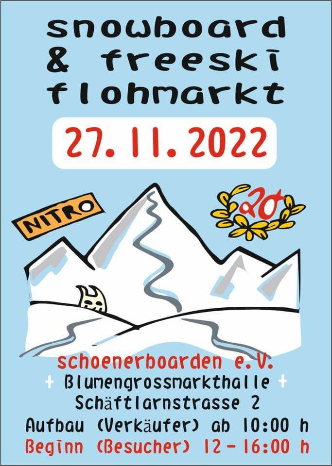 Snowboard Fleamarket Munich