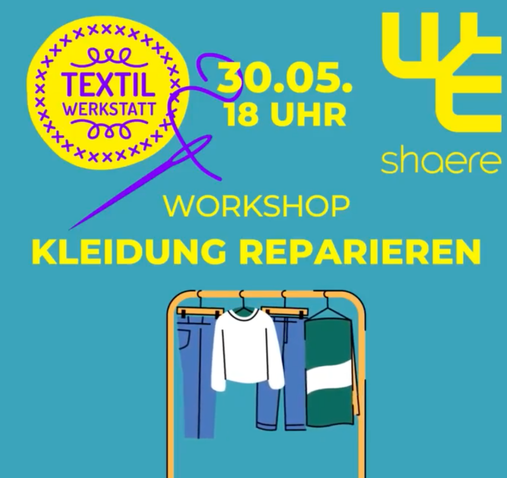 Free May Events In Munich Clothing Repair Workshop