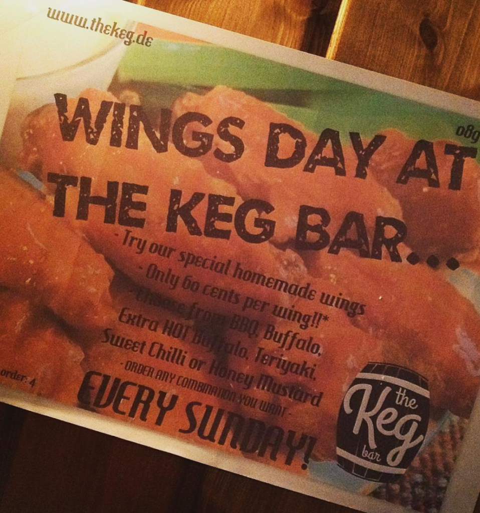 Cheap Eats In MunichThe Keg Bar