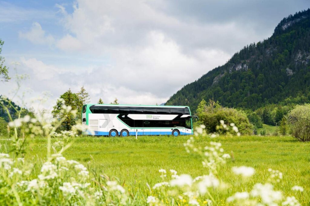 There's A Special Munich Bergbus To Go To The Mountains (Deutschlandticket Covers It!)