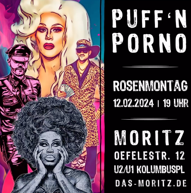 Munich Fasching Puff&Porno Rosenmontag Party