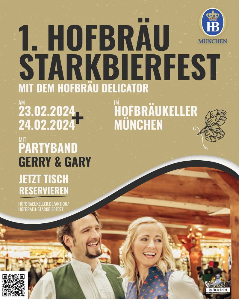 Munich Starkbierfest Hofrbäukeller Starkbierfest